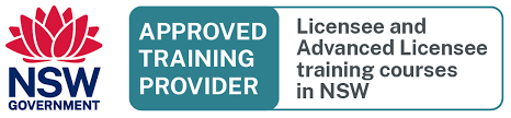 NSW Approved Training Provider for Licensee and Advance Licensee Training