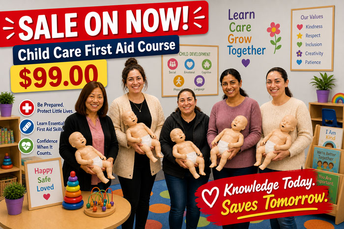 Child Care First Aid Course Sydney